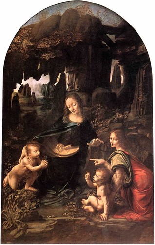 Мадонна в скалах, Леонардо да Винчи – описание картины