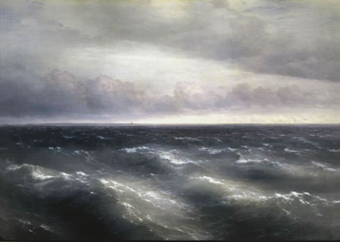 Картина «Чёрное море», Иван Константинович Айвазовский – описание картины