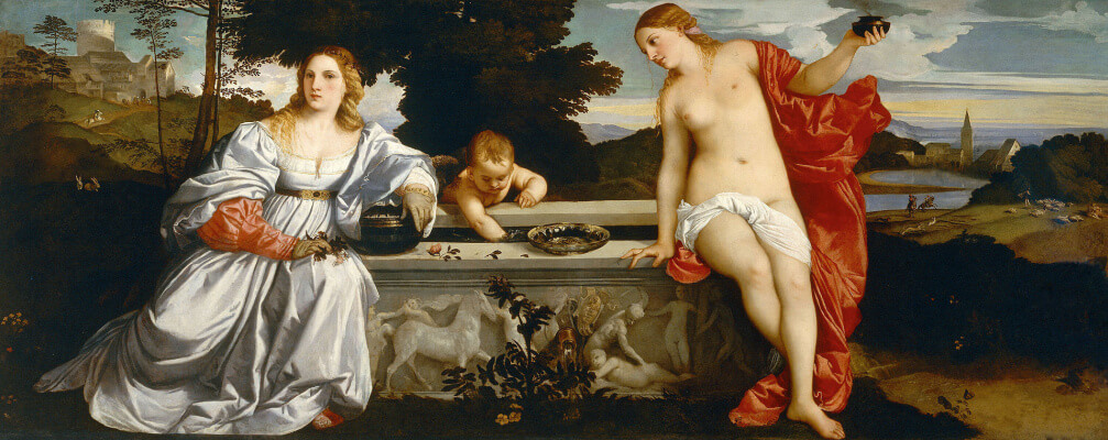 Картина «Любовь небесная и Любовь земная», Тициан – описание картины