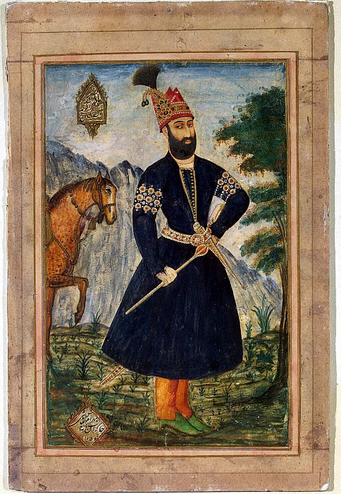 «Портрет Надир-Шаха» Бахрам – описание картины
